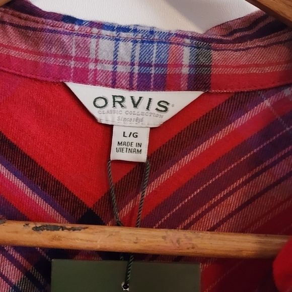 Orvis Plaid Flannel - Picture 4 of 4